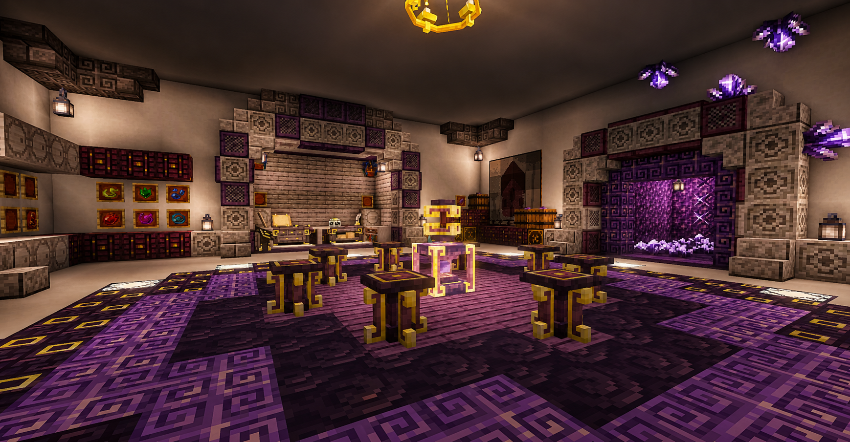 Salle de magie Ars Nouveau de Myrrha