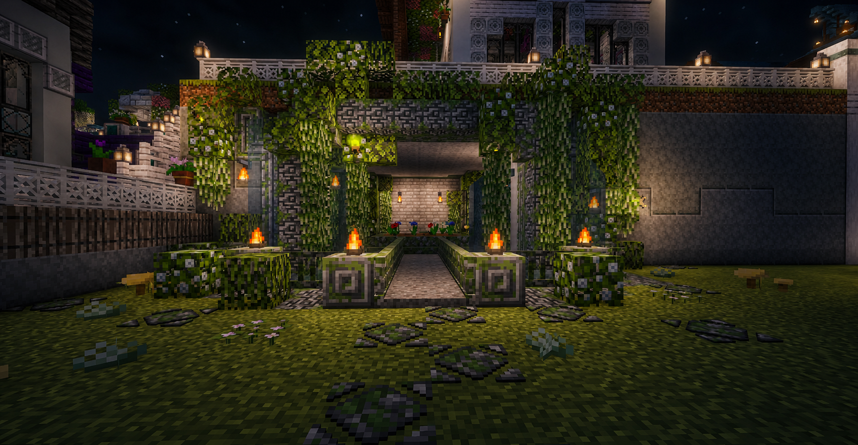 Portail de la Twilight Forest construit par Myrrha